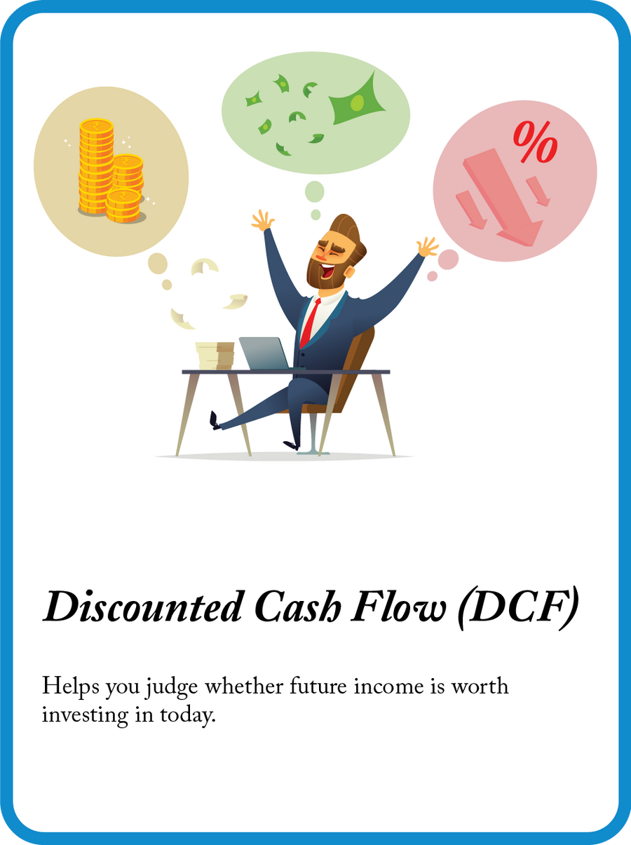 Discounted Cash Flow mini model card
