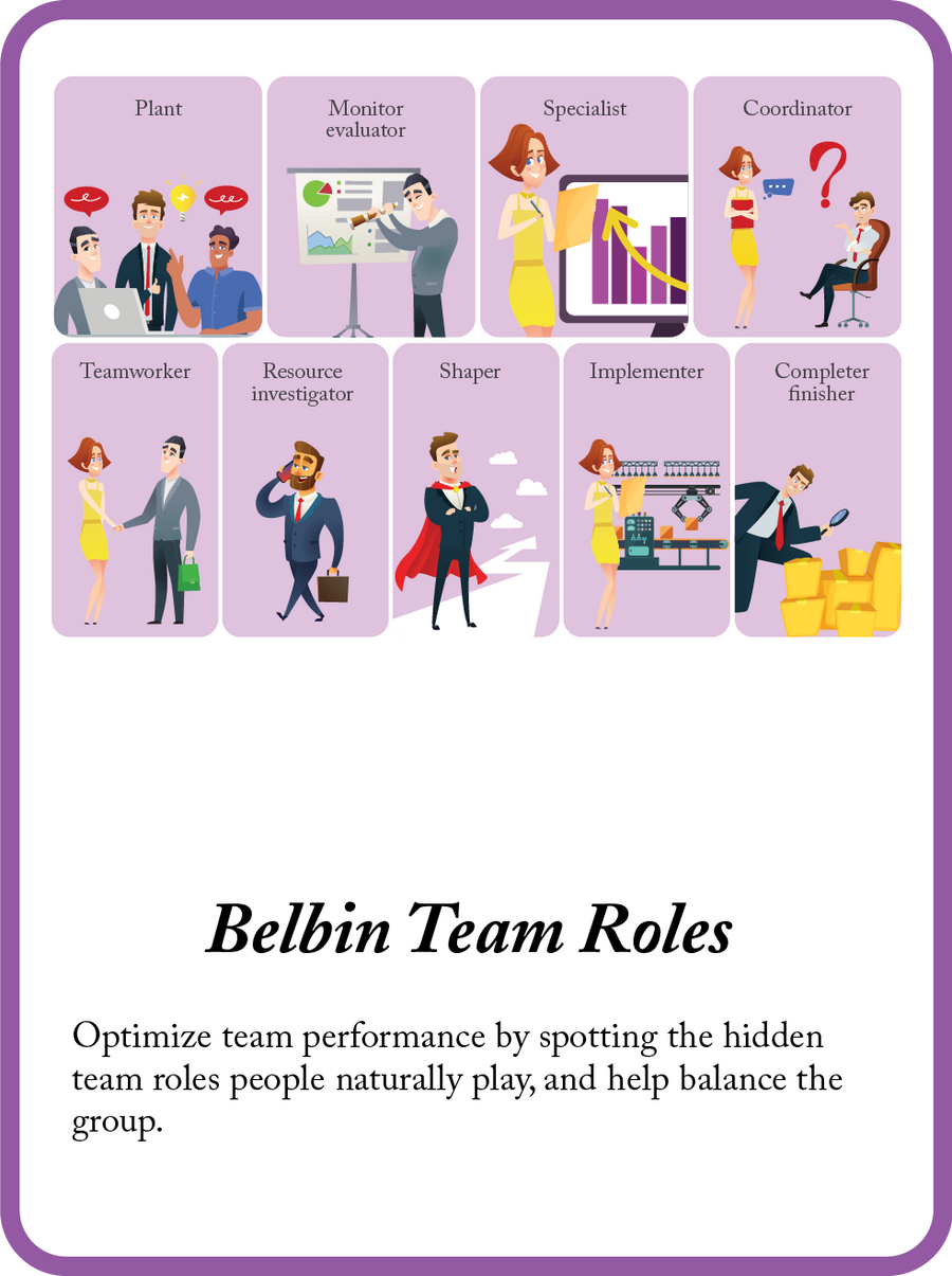 Belbin Team Roles mini model card