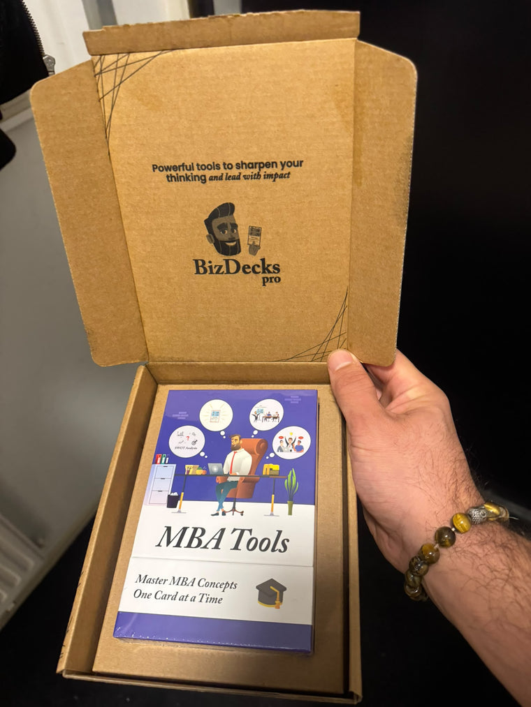 Michael Anders met het BizDecks-deck