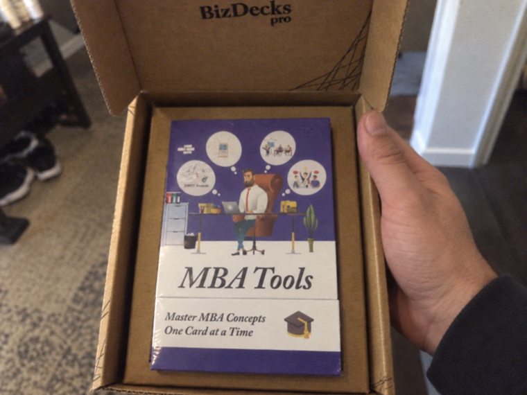 Michael Anders with the BizDecks Pro deck